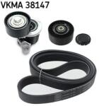 SKF Set curea transmisie cu caneluri SKF VKMA 38147 (VKMA 38147) - automobilus