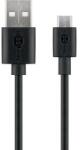Goobay Cablu USB 2.0 A Tata - Micro USB-B Tata, 1m, Goobay (CABLE-USB-UB-1.0BK)