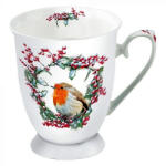 Ambiente Robin In Wreath Porcelánbögre 0, 25L