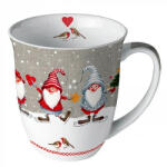 Ambiente Skating Dwarfs Porcelánbögre 0, 4L