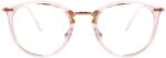 Ray-Ban Ray Ban szemüvegkeretek, RB 7140 8335, téglalap alakú, átlátszó rózsaszín, műanyag/fém, 49 mm x 20 mm x 150 mm (RB71408335)