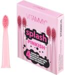Vitammy Splash TH1811-4 Pinkish, 4db-os fogkefe fej készlet, Rózsaszín (rezervepinkish)
