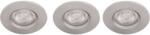 Philips Világítás - LED-es beépíthető lámpatest, átmérő 9 cm, 2700 K, 5 W, 3 db, nikkel 929002374122 (929002374122)