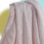 Gamberritos takaró plüss 80x110cm maci és csillag rózsaszín 10878 - manopalota