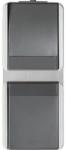 TEM Priza Sch+CapSc vert IP44 gri (TEM-CF17GY-U)