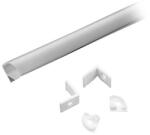 V-TAC Profil aluminiu pentru banda LED 2M 15.8MM x 15.8MM alb V-TAC SKU-3369 (SKU-3369)