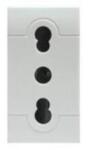 SCAME Priza bivalenta 1 modul Scame Evolution 101.6403. B (101.6403.B)