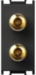 TEM Modul Priza audio LOUDSPEAKERS1M SB (TEM-KM23SB-U)