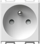 TEM Modul Priza st. francez KS2P+E 16A 250V~ alb mat (TEM-VM40PW-U)