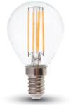 V-TAC Bec filament LED P45 E14 6W 130LM/WAT 2700K alb cald V-TAC SKU-2854 (SKU-2854)