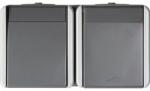 TEM Priza Sch+CapSc oriz IP44gri (TEM-CF16GY-U)