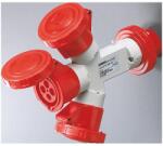 Gewiss Adaptor 3 cai IP67 3P+N+T 16A 400V 6H Gewiss GW64028 (GW64028)