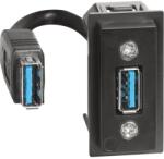 Legrand Conector USB tip A preconectat 1 modul Bticino Living Now K4285P (K4285P)