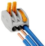 WAGO Set 10 conectori 3 poli Wago 222-413 (222-413)