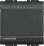 Legrand Intrerupator cu revenire (sonerie) 2 module 10A Living Light Bticino L4005M2A (L4005M2A)