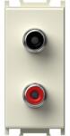 TEM Priza 2xRCA audio fildes 1m (TEM-KM22IW-U)