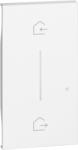 Legrand Capac 2 module iluminabil pentru dispozitive de control al scenariilor fara fir. Simbol In&Out(K4570CW) Bticino Living Now KW40M2 (KW40M2)