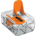 WAGO Set 10 cleme cu maneta 4mm2 2 pini max. 32A Wago 221-412 (221-412)