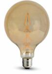 V-TAC Bec LED G125 E27 8W cu filament 2200K alb cald V-TAC SKU-7149 (SKU-7149)