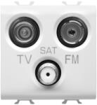 Gewiss Priza TV+FM+SAT 2 module Gewiss Chorus GW10382 (GW10382)