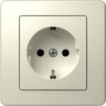 TEM Ekonomik Priza SCHUKO 1P 16A ST IP20 Crem (TEM-VE10IW-B)