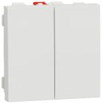 Schneider Electric Intrerupator cap scara dublu 10A 2 module Schneider Noua Unica NU321318 (NU321318)