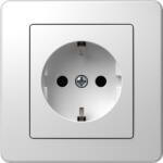 TEM Ekonomik Priza SCHUKO 1P 16A ST IP20 Alb (TEM-VE10PW-U)