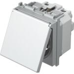 TEM Modul Priza SCHUKO+capac 1P 16A ST IP20 argint (TEM-VM11SS-B)