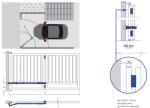 FAC Sistem Fac Bi-Folding ideal pentru spatiile de acces mic KC7101.060 (Bi-Folding / KC7101.160)