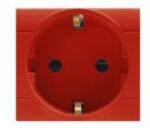 SCAME Priza 2 module 16A rosie Scame 101.6412. R (101.6412.R)