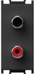 TEM Modul Priza audio 2P RCA 1M ne (TEM-KM22SB-B)