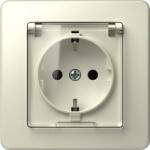 TEM Ekonomik Priza SCHUKO cu cap. 1P 16A ST IP20 Crem (TEM-VE11IT-B)