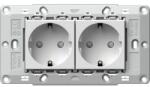 TEM Modul Set 2 prize SCHUKO 4M alb (TEM-CM10PW-U)