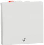 Schneider Electric Intrerupator revenire 10A 2 module simbol sonerie Schneider Noua Unica NU320618C (NU320618C)