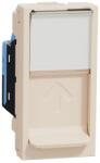 Schneider Electric Priza RJ45, CAT5 UTP, 1m Schneider Noua Unica NU341044, bej (NU341044)