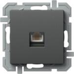 TEM Logiq Priza Simpla Telefon 1P LT RJ11 Antracit (TEM-KQ35ATXO-U)