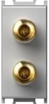 TEM Modul Priza audio LOUDSPEAKERS1M ES (TEM-KM23ES-U)