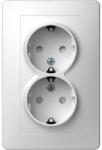 TEM Ekonomik Priza SCHUKO 2P 16A ST IP20 Alb (TEM-VE16PWKS-B)