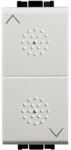 Legrand Buton interblocat jaluzele 10A 1 modul Living Light Bticino N4037 / N4037N (N4037 / N4037N)