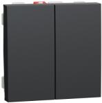Schneider Electric Intrerupator dublu 10A 2m Schneider Noua Unica NU321154 (NU321154)