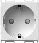 TEM Priza schuko 1P 16A ST IP20 2 module TEM-VM10PW-U (TEM-VM10PW-U)