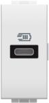 Legrand Incarcator USB 5 Vdc tip C pentru dispozitive de pana la 1.500 mA - 110-230V 50-60 Hz Bticino Living Light N4192C (N4192C)