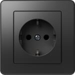 TEM Ekonomik Priza SCHUKO 1P 16A ST IP20 Negru (TEM-VE10NB-B)