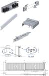 FAC Sistem poarta telescopica FAC KA5100.104 cu o deschidere totala de 4m (KA5100.104)
