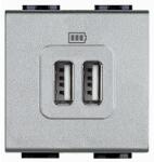 Legrand Incarcator USB 5 Vdc Bticino Living Light NT4285C2 (NT4285C2)