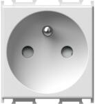 TEM Modul Priza st. francez 1P 16A ST IP20 alb (TEM-VM40PW-P)
