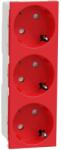 Schneider Electric 3xPriza modulara 2P+E (NU307603)
