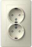 TEM Ekonomik Priza SCHUKO 2P 16A ST IP20 Crem (TEM-VE16IWKS-B)