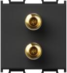 TEM Modul priza AUDIO LOUDSPEAKERS2M SB (TEM-KM26SB-U)