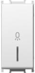 TEM Modul Buton cu LED Simplu 1M 16A IP20 Alb (TEM-SM11PWIN02-U)